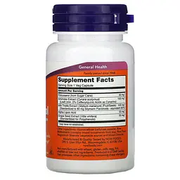 Полікозанол Double Strength Policosanol 20 mg 90 капс NOW vit0005102 - мініатюра 2