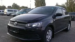 Дефлектор капоту мухобійка Volkswagen POLO 5 хечбек /седан