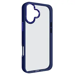 Чехол для Apple iPhone 16 Plus, UNIT2, синий, ударопрочный, прозрачный противоударный чехол-накладка из TPU и поликарбоната (PC), с защитными бортиками, защита всего корпуса от ударов и царапин, ArmorStandart (ARM78750)