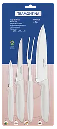 Набір ножів Plenus light grey, 4 предмети TRAMONTINA kuh0015837 - мініатюра 2