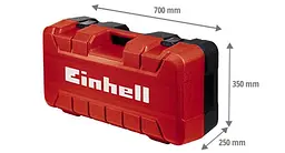 Кейс для інструменту E-Box L70/35, 25x70x35см, пластик Einhell hoz0012836 - мініатюра 4