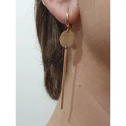 Золоті сережки. 470077 - мініатюра 6