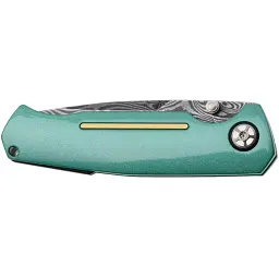 Ніж Boker 1969 Mach-1 Damast Green - мініатюра 4