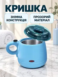 Баночний воскоплав 200 мл 100 Вт для депіляції блакитний (37261117) - мініатюра 4