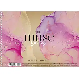 Альбом Muse Drawing на спіралі A4 30 аркушів в асортименті (PB-SC-030-315)