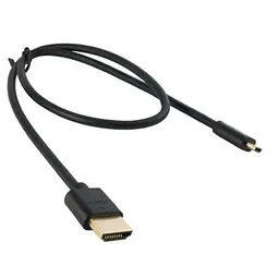 Кабель Extradigital micro HDMI - HDMI 0.5 м - Type-A - Type-D - V2.0 (KBD1678)