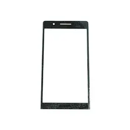 Скло корпусу для Huawei P6 чорний - мініатюра 2