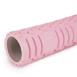 Масажний ролик Cornix EVA 45 x 14 см (валик, роллер) XR-0037 Light Pink - мініатюра 2