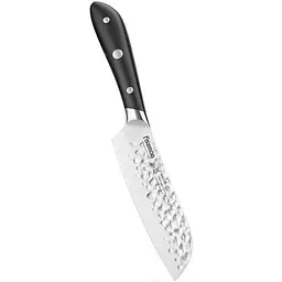 Ніж сантоку Hattori hammered з нержавіючої сталі Fissman 13х10 см kuh0007499