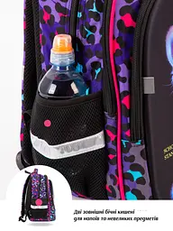 Шкільний оротопедичний рюкзак 6 в 1 для дівчинки School Standard 38х30х18 см для молодших класів з Тигром (SET 150-29) - мініатюра 3