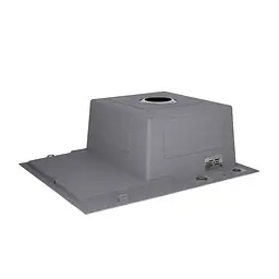 Кухонна мийка інтегрована Lidz Handmade H6350L крило ліворуч (LDH6350BRUL45588) Brushed Steel 3,0/1,0 мм, Нержавіюча сталь - мініатюра 5