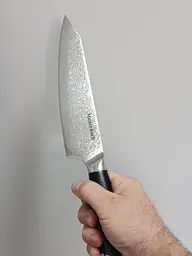 Ніж кухарський 20 см Damascus DK-LKB 5001 VG-10 Дамаська сталь 67 шарів - мініатюра 6