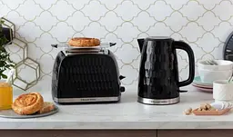 Тостер Russell Hobbs 26061-56 Honeycomb Black (6651553) - мініатюра 8