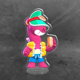 Акрилова колекційна фігурка Brawl Stars Дага (Doug) 10 см