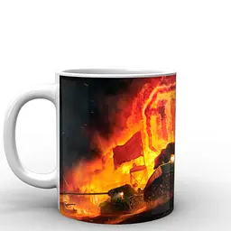 Кухоль GeekLand World of Tanks постер WT.02.005 330 мл білий - мініатюра 3