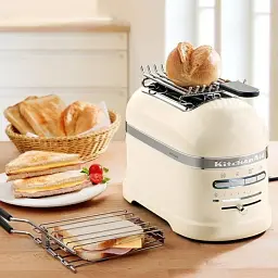 Тостер KitchenAid Artisan 5KMT2204EAC кремовий (00000022863) - мініатюра 3