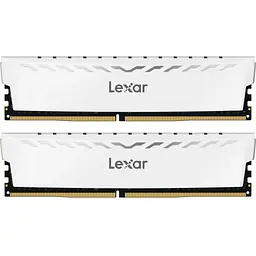 Модуль пам'яті для комп'ютера DDr432GB (2x16GB) 3600 MHz Thor White Lexar (LD4BU016G-R3600GDWG)