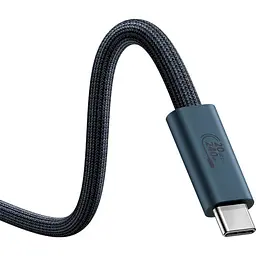 Кабель Baseus Flash Series Ⅱ USB4 Full-Featured Charging Cable Type-C to Type-C 240W 1m P10311803111-00 Black - мініатюра 4