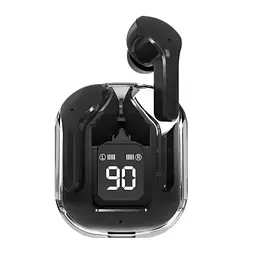 Бездротові Bluetooth-навушники з цифровим дисплеєм і Hi-Fi T2 TWS  звуком Чорні