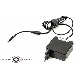 Блок живлення для ноутбука PowerPlant DELL 220V, 19.5V 65W 3.34A (4.5*3.0) wall mount (WM-DL65G4530)