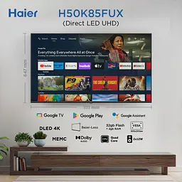 LED-телевізор H50K85FUX HAIER teh0021629 - мініатюра 6