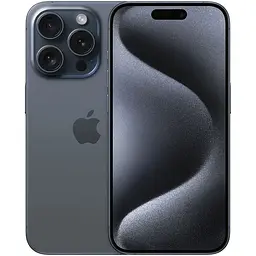 Apple iPhone 15 Pro 128 GB Blue Titanium (Grade A) Seller Refurbished