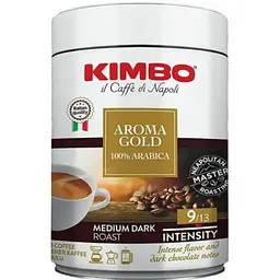 Кофе Kimbo Aroma Gold 100% Arabica 0.25 кг.