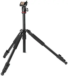 Трипод фотоапарату Traveller-163 кулястий 47-163см чорний Hama teh0012967 - мініатюра 5