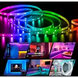 Світлодіодна USB, Bluetooth LED стрічка RGB 5050 вологостійка з пультом 5 метрів RgbPlay - мініатюра 3