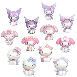 Фігурка-сюрприз Pop Top Sanrio Елегантні панянки, полівінілхлорид, висота 4 см - мініатюра 3