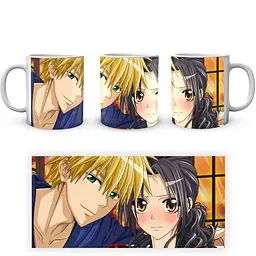 Кухоль GeekLand Kaichou wa Maid-sama Президент студ поради - покоївка! Місаки Такумі KWM 02.01 330 мл білий - мініатюра 4