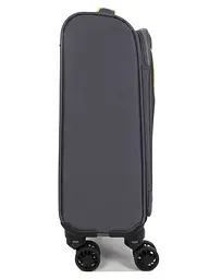 Валіза міні XS тканинна Snowball 22204 46×33×18см 28+7см Сірий - мініатюра 6
