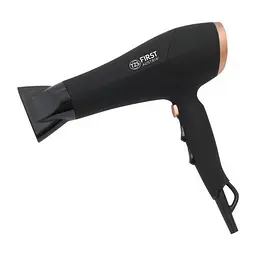 Фен First FA-5654-8, чорний, 2200W, 3 режими, 2 швидкості