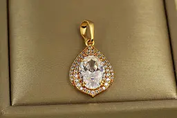 Кулон Xuping Jewelry Сльоза ангела 2 см золотистий