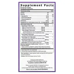 Жирні кислоти New Chapter Wholemega Fish Oil 180 капсул - мініатюра 4