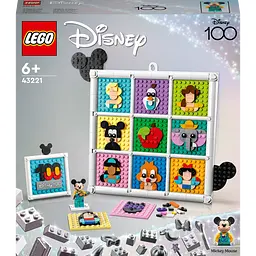 Конструктор LEGO Disney 100-та річниця мультиплікації Disney 1022 деталі (43221)