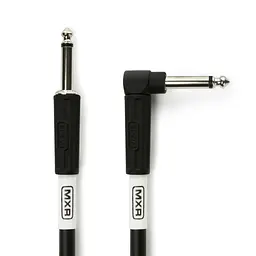 Кабель мультимедійний MXR 6.35 mm M - 6.35 mm M прямий / кутовий чорний 3 м (DCIS10R) - мініатюра 4