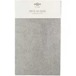 Килимок для ванної кімнати МВМ My Home Гавань 80х50 см сірий (BM-04 S GRAY)