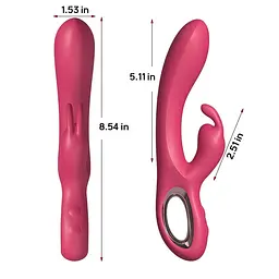 Вібратор-кролик B - Series Cute, 21.7 см (рожевий) - мініатюра 2