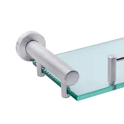 Полиця для ванної кімнати Kroner KRP Edelstahl Klassisch - ESG3707 CV025661, Хром матовий - мініатюра 6