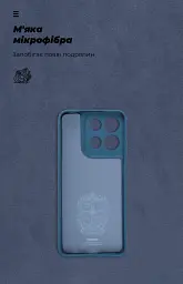 Чехол ArmorStandart ICON для Motorola G15 Camera cover Dark Blue - миниатюра 4