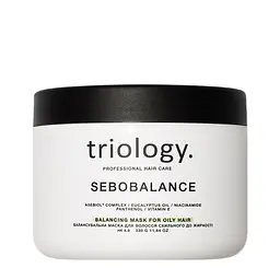 Маска для жирного волосся балансувальна Triology Sebobalance 330 г