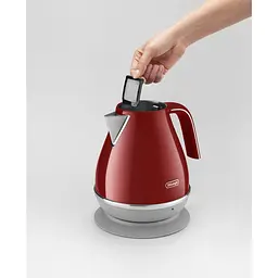 Електрочайник DeLonghi KBOC 2001 red 1.7 л (00000017910) - мініатюра 4