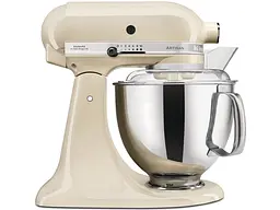 Кухонна машина KitchenAid Artisan 5KSM175PSEAC з відкидним кремовим блоком 4.8 л