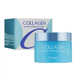 Зволожуючий крем з колагеном Collagen Moisture Essential Cream Enough 50 мл - мініатюра 2