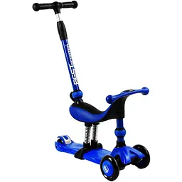 Самокат-велобіг 3 в 1 Best Scooter 32х14х61-75 см Синій 000231682