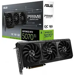 Відеокарта Asus GeForce RTX 5070 Ti Prime OC 16GB