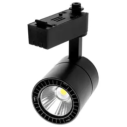 Світильник трековий поворотний LED KW-208/12W NW BK COB Brille 32-938 - мініатюра 3
