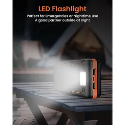 Портативний зарядний пристрій Addtop Solar Charger 25000 mAh - 3A швидка зарядка для телефону PD4.0 QC 3.0 - мініатюра 5