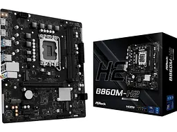 Материнська плата ASRock B860M-H2 - мініатюра 2